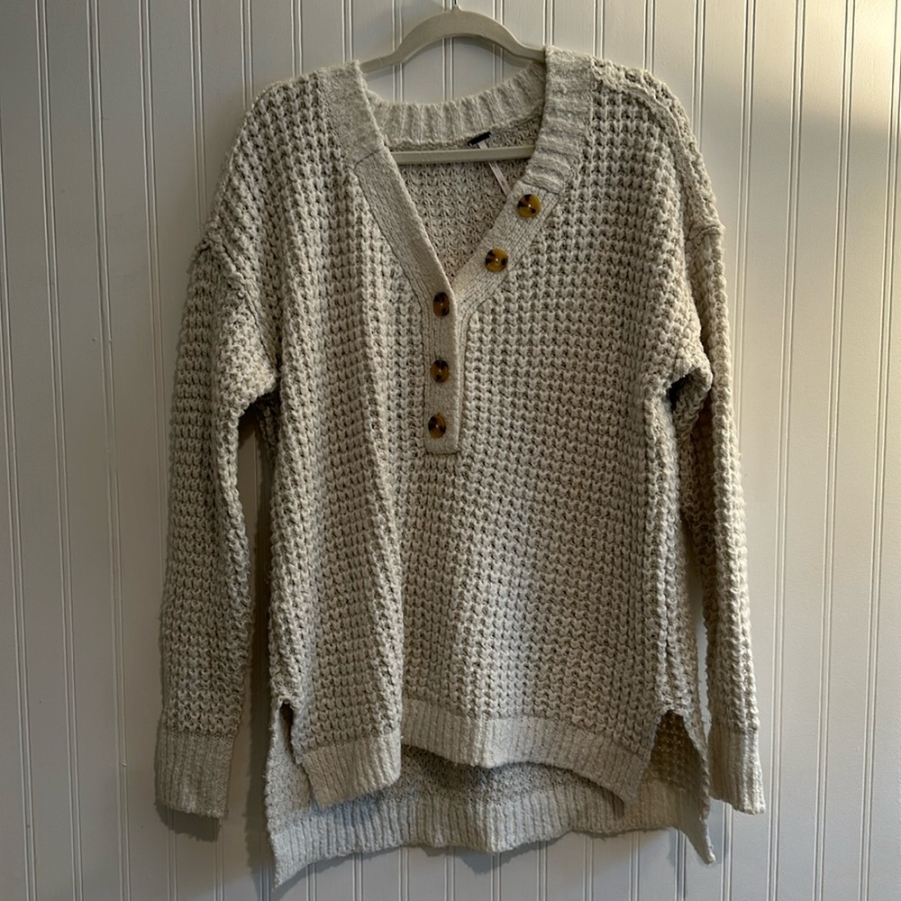 Free people over sized sweater size small